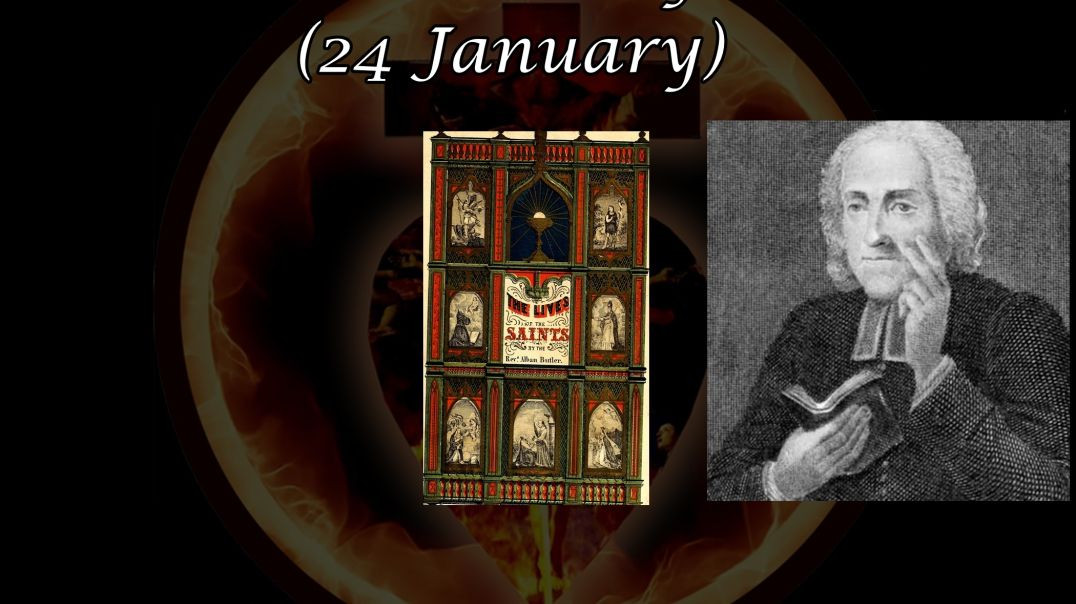 Saint Suranus of Sora (24 January): Butler's Lives of the Saints