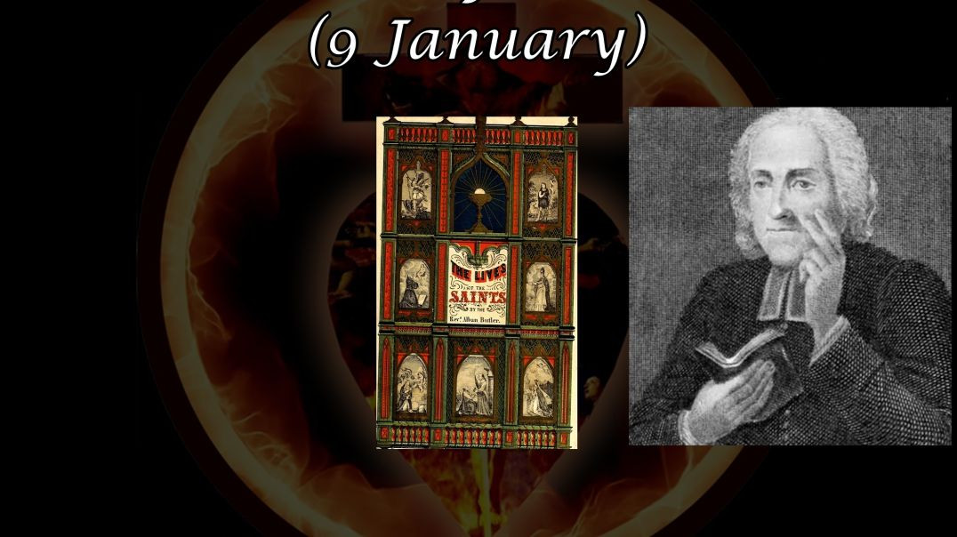 ⁣Saint Felanus of Saint Andrew (9 January): Butler's Lives of the Saints