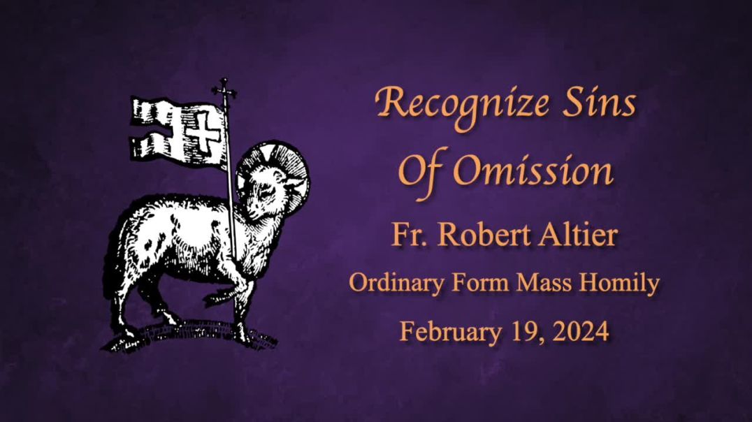 ⁣Recognize Sins Of Omission