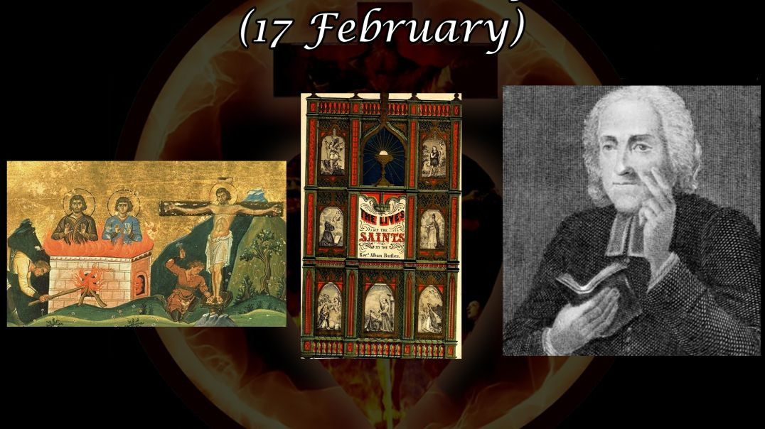 ⁣Saint Theodulus and Julian of Caesarea (17 February): Butler's Lives of the Saints