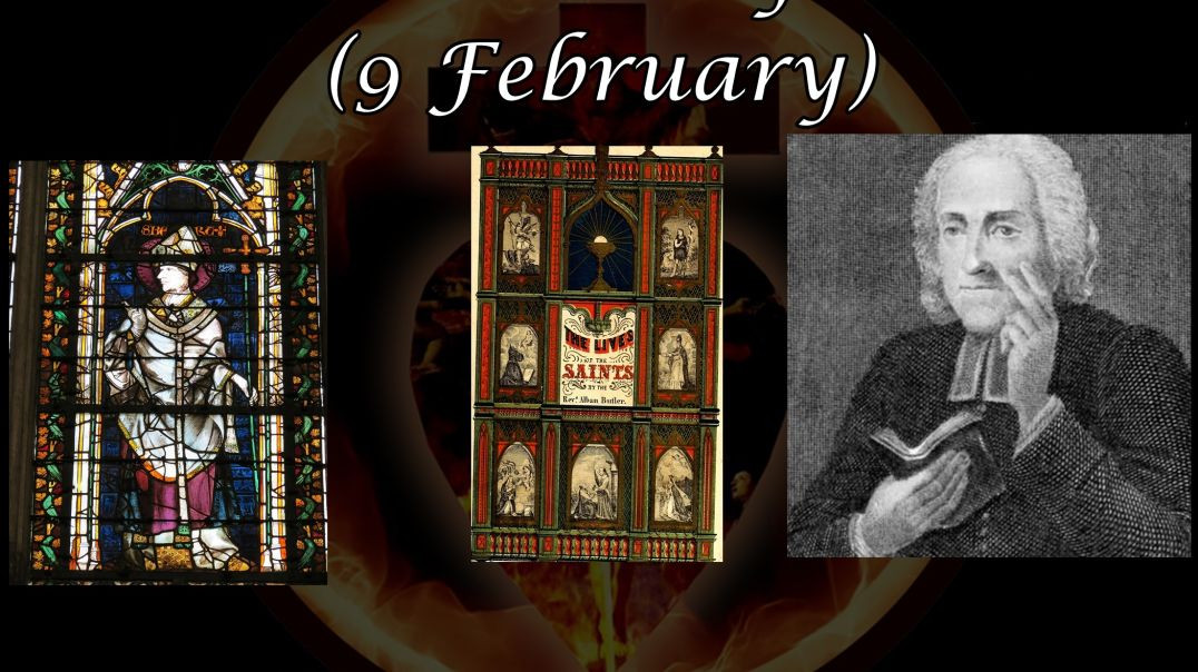 Saint Ansbert of Rouen (9 February): Butler's Lives of the Saints