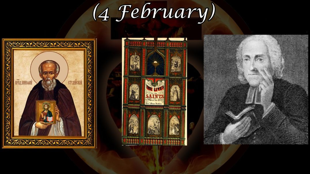 ⁣Saint Nicholas Studites (4 February): Butler's Lives of the Saints