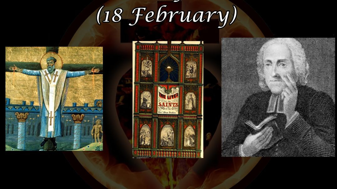 ⁣Saint Simon of Jerusalem (18 February): Butler's Lives of the Saints