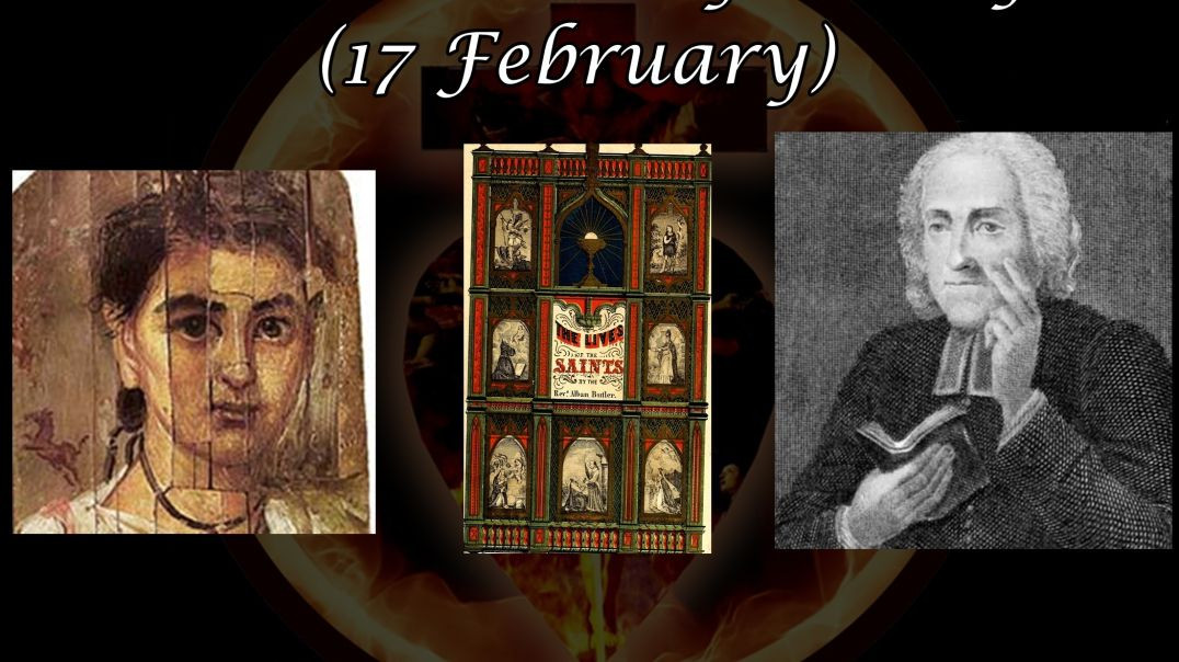 Saint Silvinus of Auchy (17 February): Butler's Lives of the Saints