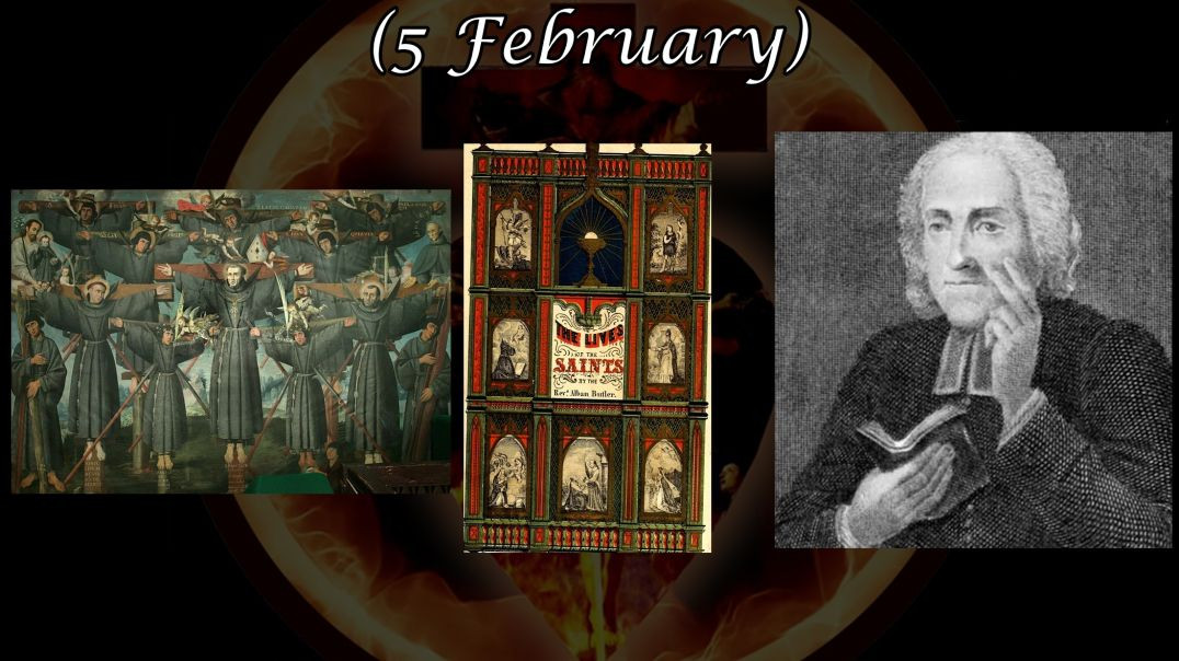 ⁣The Martyrs of Japan (5 February): Butler's Lives of the Saints