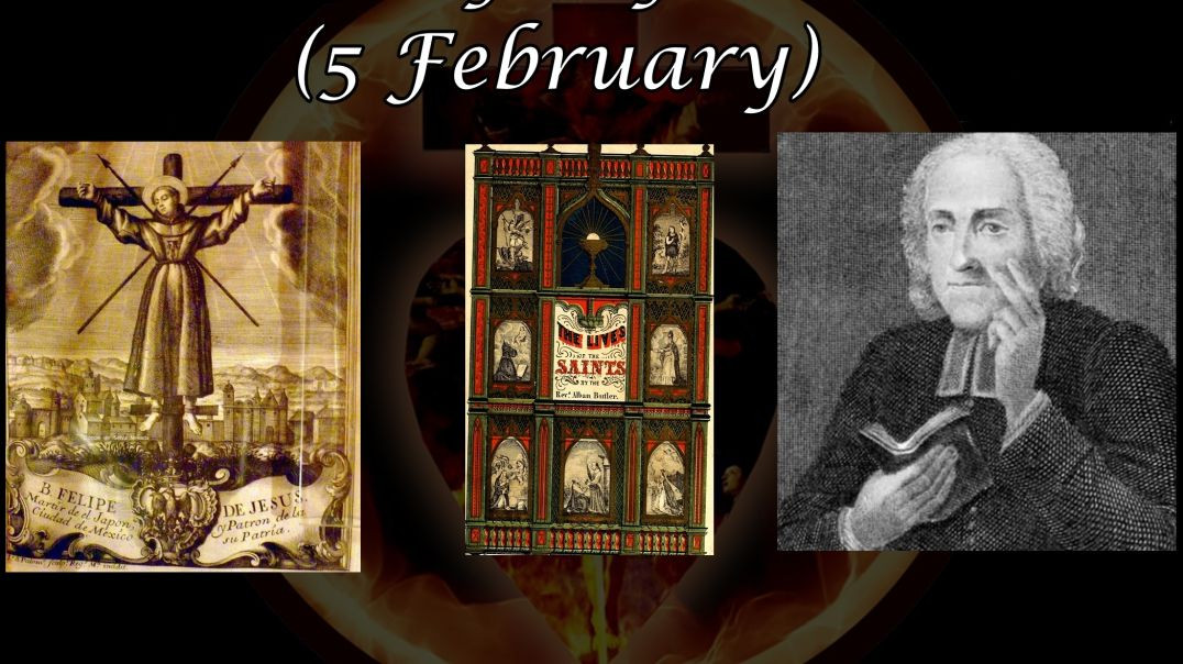 ⁣St. Felipe de Jesus (5 February): Butler's Lives of the Saints