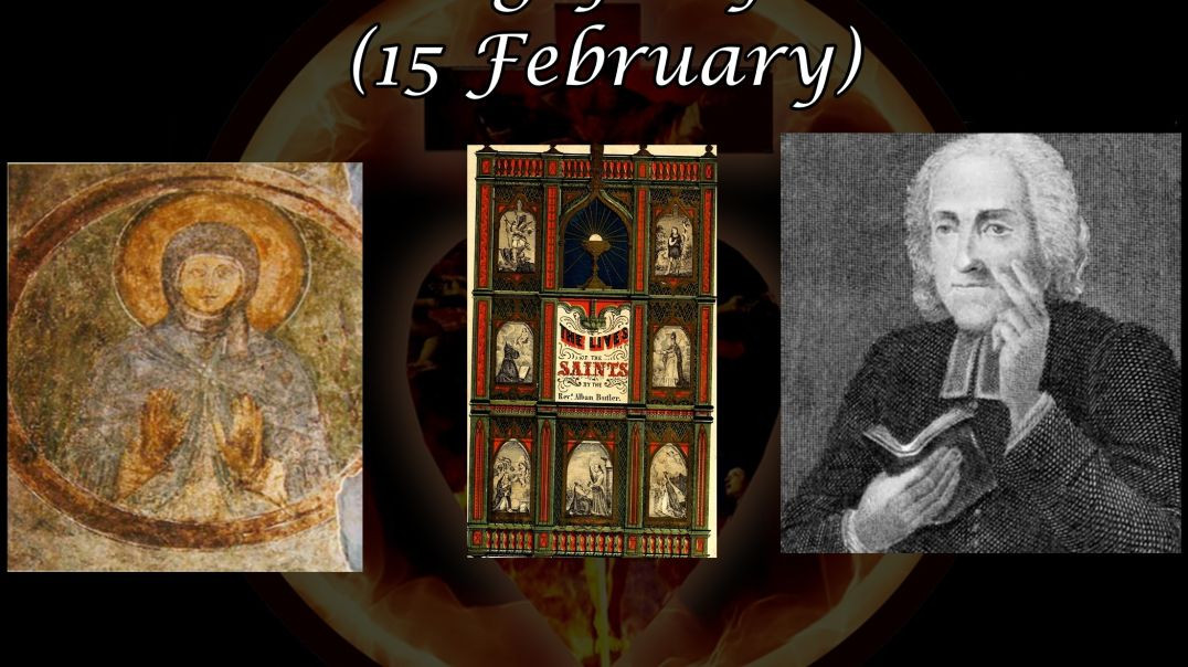Saint Agape of Terni (15 February): Butler's Lives of the Saints