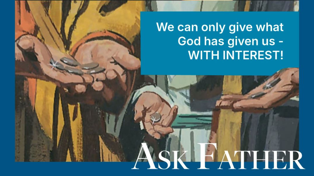 ⁣Why do Catholics 'Offer' God? | Ask Father with Fr. John Lovell