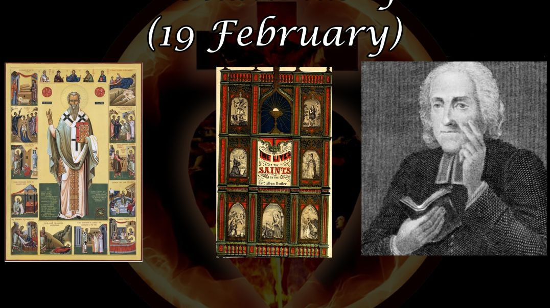 Saint Auxibius of Soli (19 February): Butler's Lives of the Saints