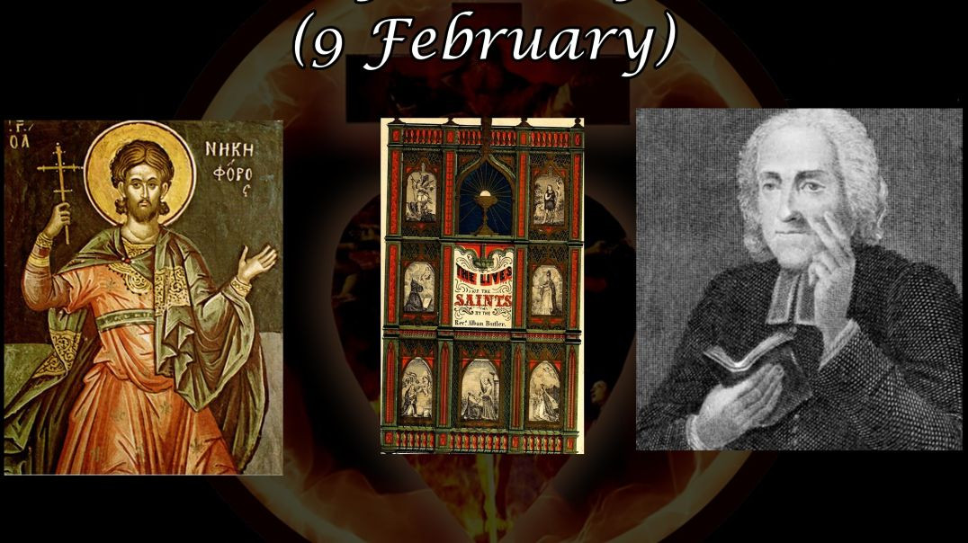 Saint Nicephorus of Antioch (9 February): Butler's Lives of the Saints