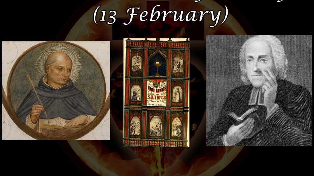 ⁣Blessed Jordan of Saxony (13 February): Butler's Lives of the Saints