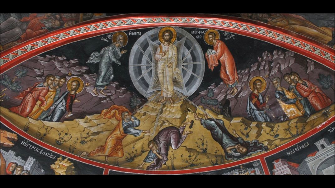⁣The Transfiguration of Christ points to Calvary