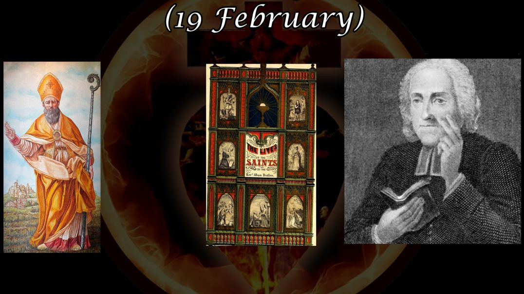 Saint Barbatus of Benevento (19 February): Butler's Lives of the Saints