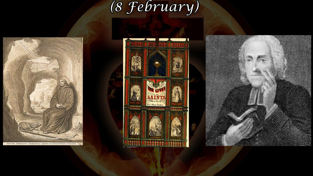 ⁣St. Stephen of Grandmont (8 February): Butler's Lives of the Saints