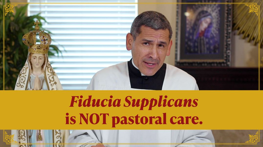 Stand for Christ and the Faith, Sinful Unions can NEVER be Blessed! | Fr. Michael Rodríguez