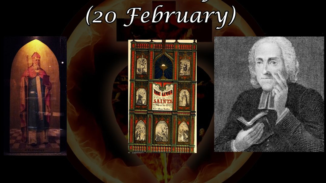Saint Eucherius of Orléans (20 February): Butler's Lives of the Saints