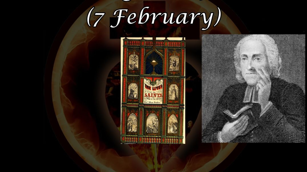 ⁣St. Augulus, Bishop & Martyr (7 February): Butler's Lives of the Saints