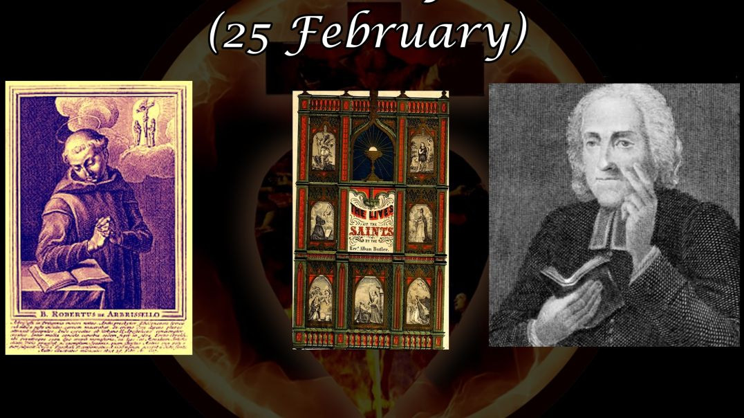 ⁣Bl. Robert of Arbrissel (25 February): Butler's Lives of the Saints
