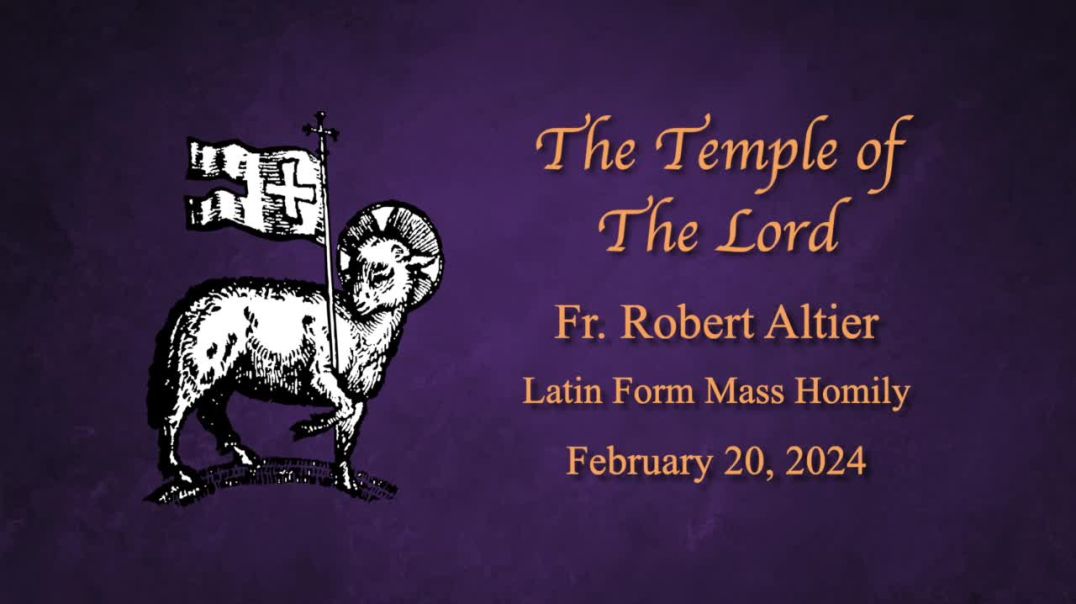 ⁣The Temple of The Lord