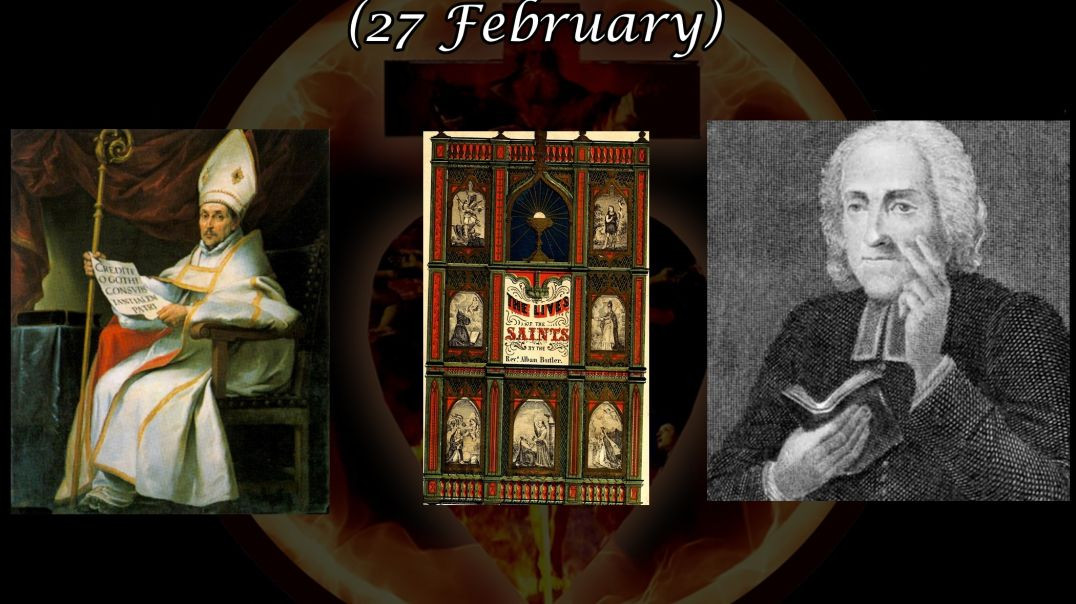 ⁣St. Leander, Bishop of Seville (27 February): Butler's Lives of the Saints