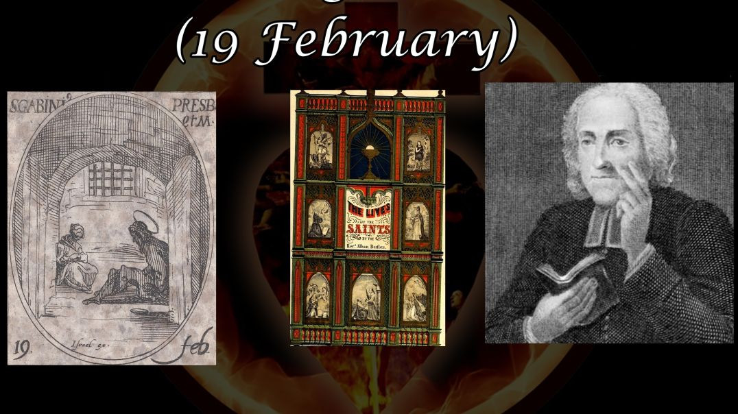 Saint Gabinus (19 February): Butler's Lives of the Saints