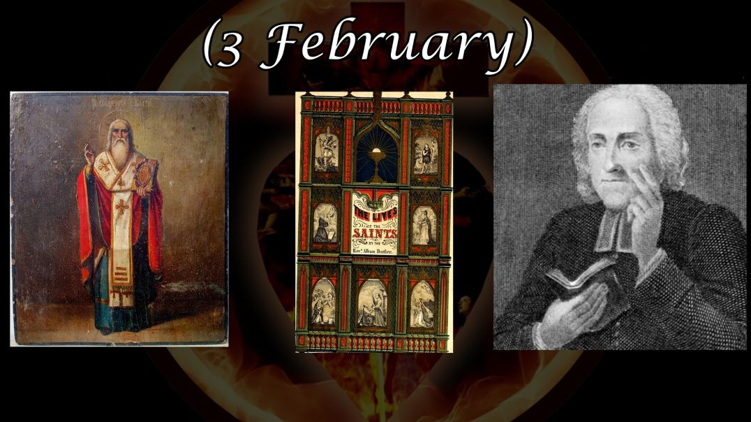 Saint Blaise (3 February): Butler's Lives of the Saints