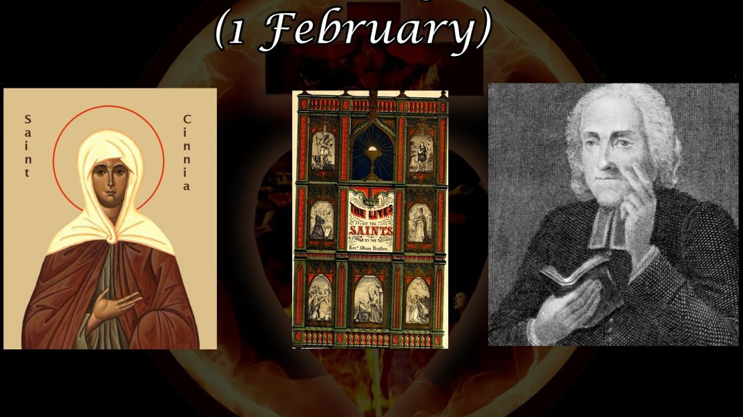 Saint Kinnia of Ulster (1 February): Butler's Lives of the Saints
