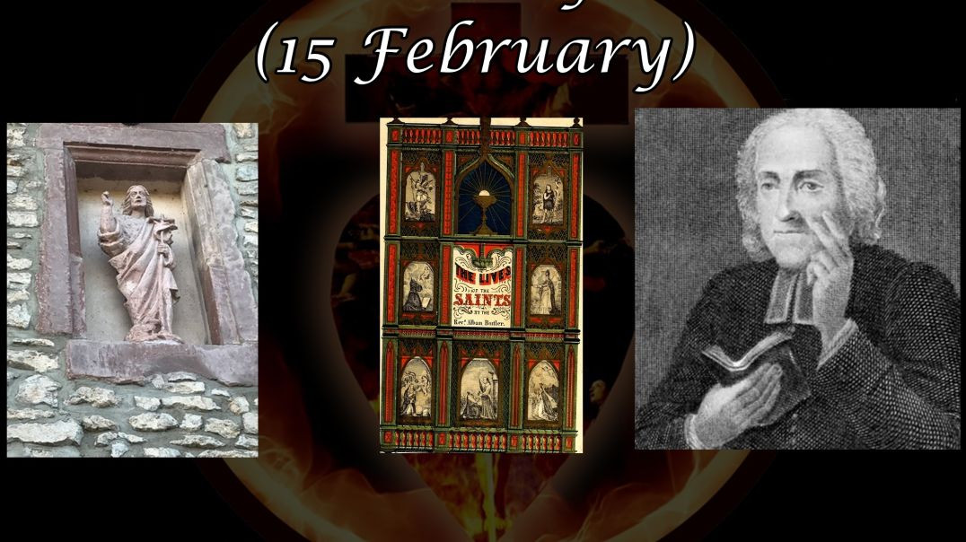 Saint Walfrid (15 February): Butler's Lives of the Saints