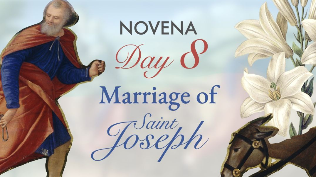 ⁣Novena to St. Joseph (Day 8): His Marriage to Our Lady