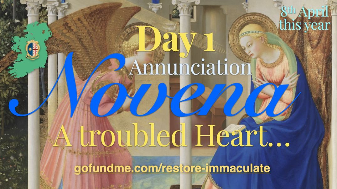 ⁣Annunciation Novena (Day 1): A Troubled Heart