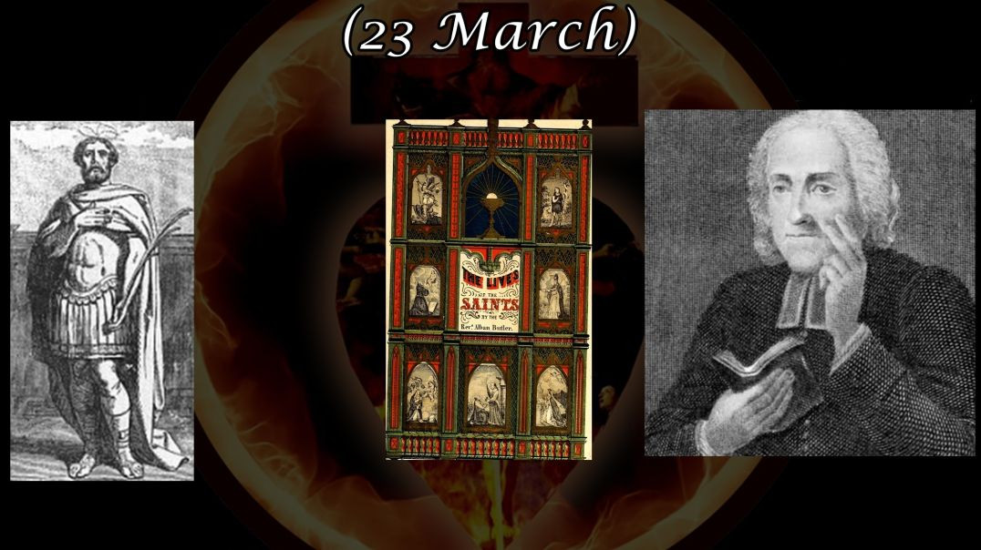 ⁣Saint Victorian of Hadrumetum (23 March): Butler's Lives of the Saints