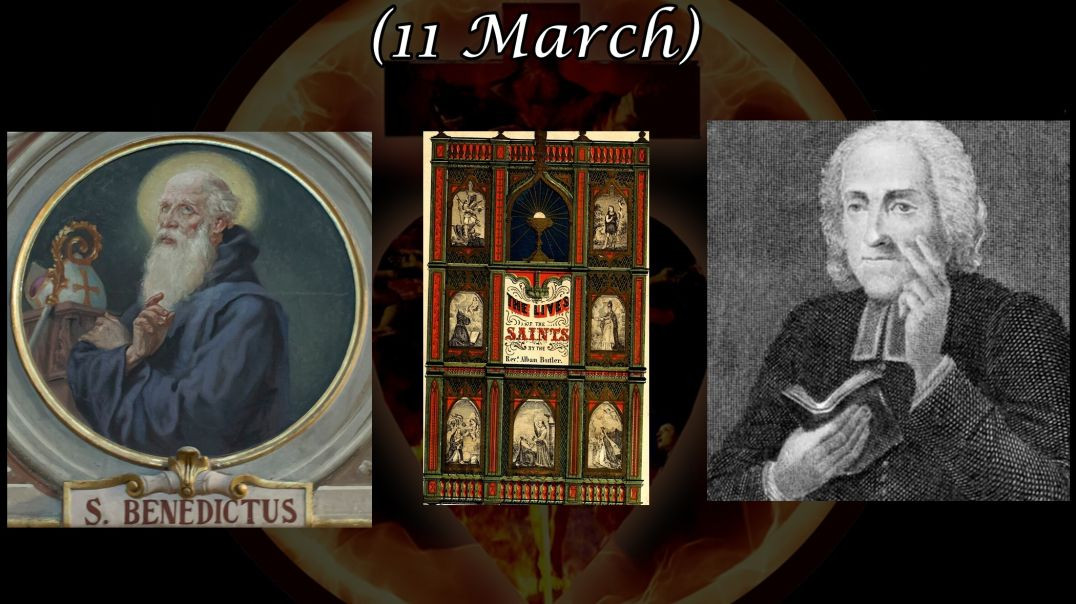 ⁣Saint Benedict Crispus of Milan (11 March): Butler's Lives of the Saints