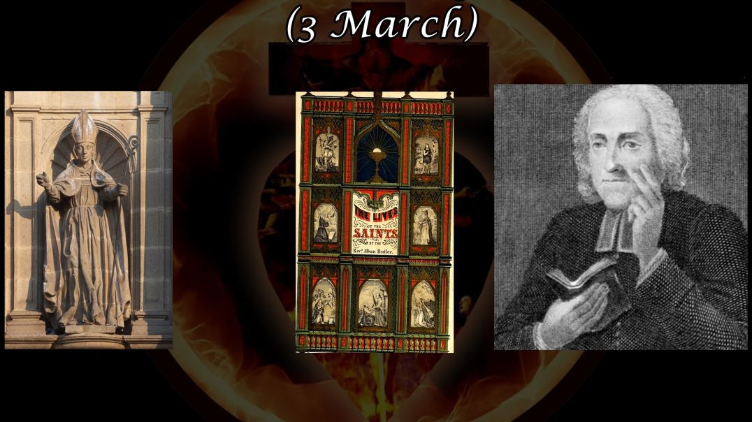 ⁣Saint Rudesind, Bishop of Dumium (1 March): Butler's Lives of the Saints