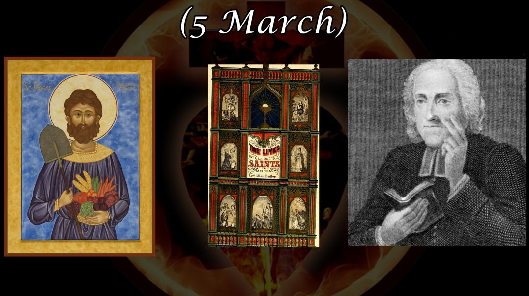 Saint Phocas the Gardener (5 March): Butler's Lives of the Saints