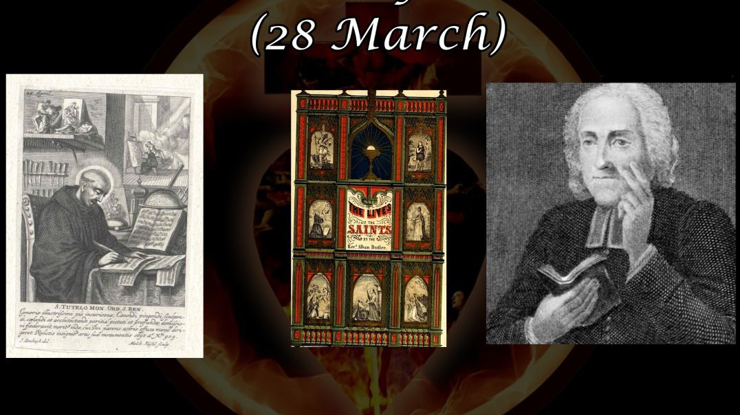 ⁣Saint Tutilo of Saint Gall (28 March): Butler's Lives of the Saints