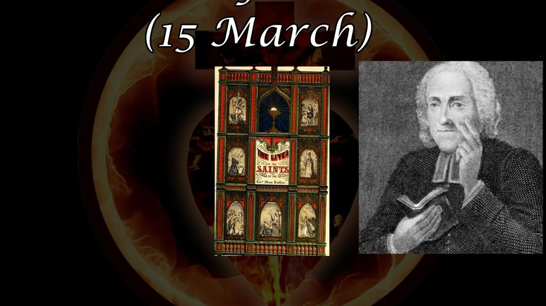 Saint Speciosus (15 March): Butler's Lives of the Saints