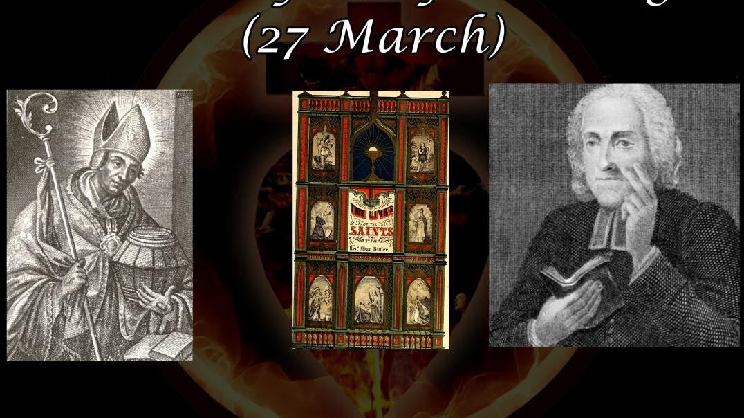 Saint Rupert of Salzburg (27 March): Butler's Lives of the Saints