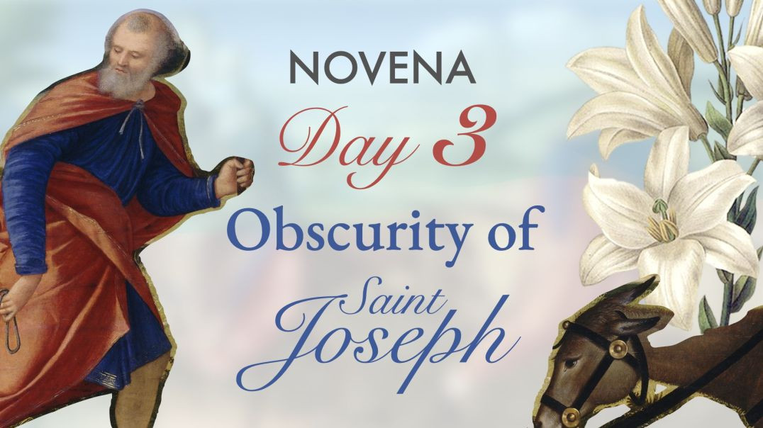 ⁣Novena to St. Joseph (Day 3): His Hidden Life