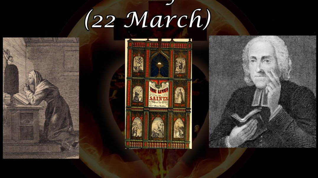⁣Saint Lea of Rome (22 March): Butler's Lives of the Saints