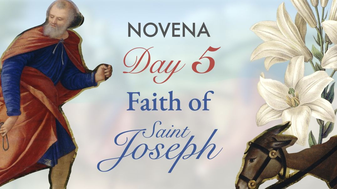 ⁣Novena of St. Joseph (Day 5): Joseph's Spirit of Faith