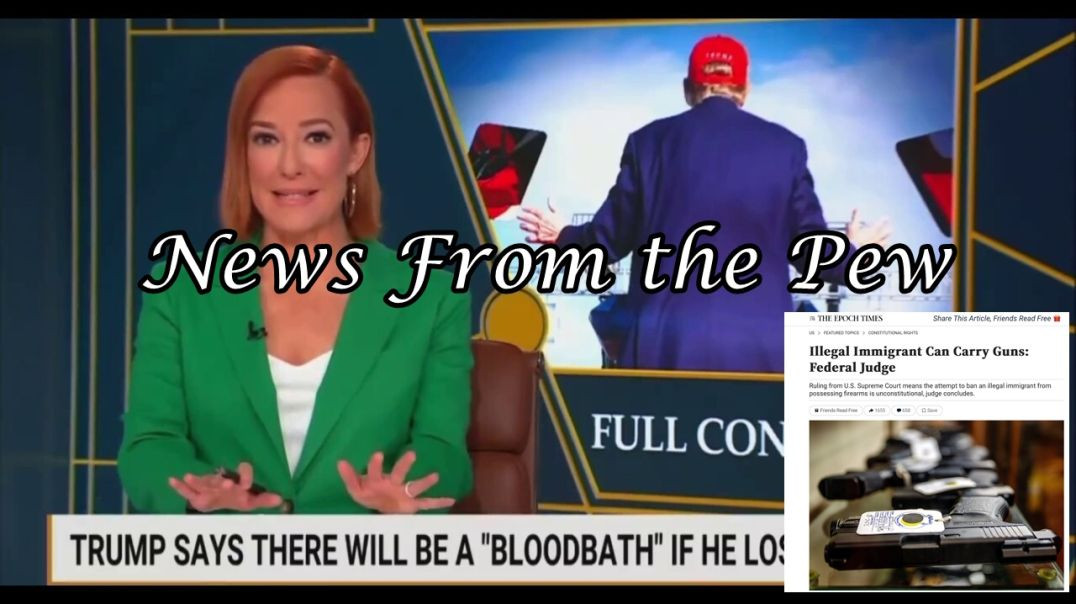 ⁣NEWS FROM THE PEW: EPISODE 103: Trump Bloodbath, Rona Anniversary, Black Swan Coming?