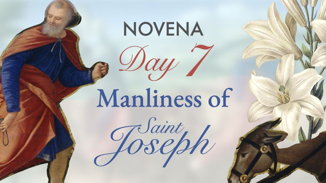 ⁣Novena of St. Joseph (Day 7): Manliness