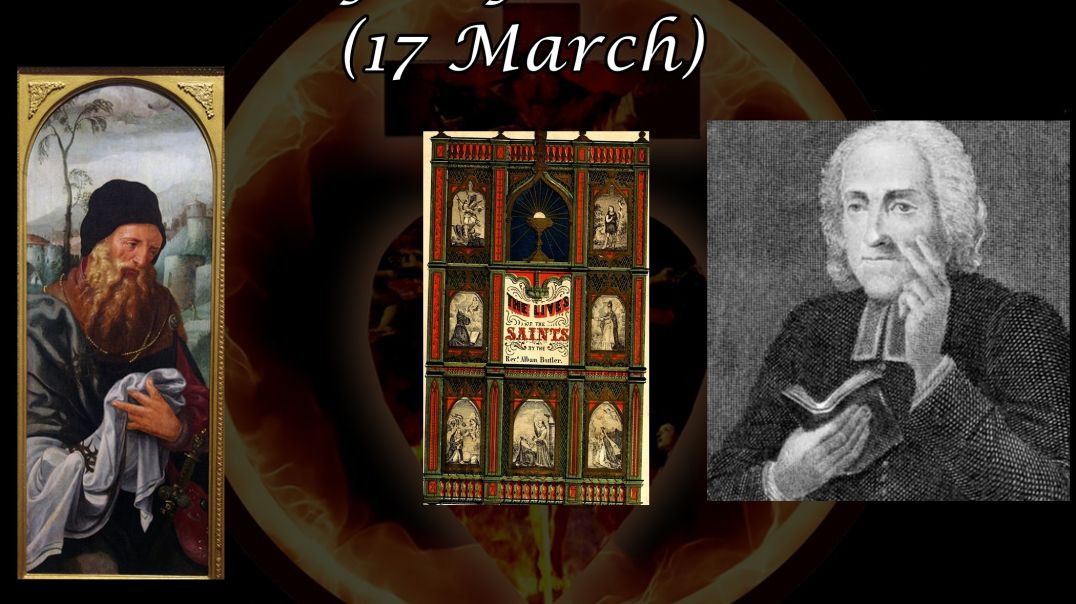 ⁣St. Joseph of Arimathea (17 March): Butler's Lives of the Saints