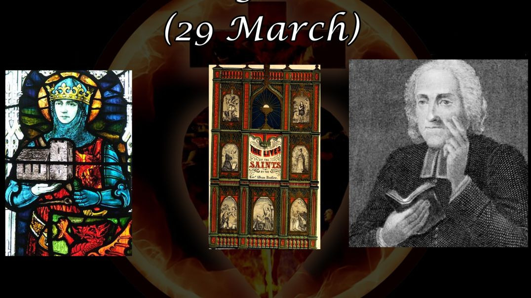 ⁣Saint Gundleus (29 March): Butler's Lives of the Saints