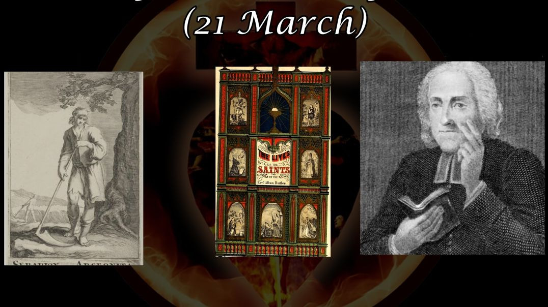 ⁣St. Serapion, Abbot of Arsinoe (21 March): Butler's Lives of the Saints