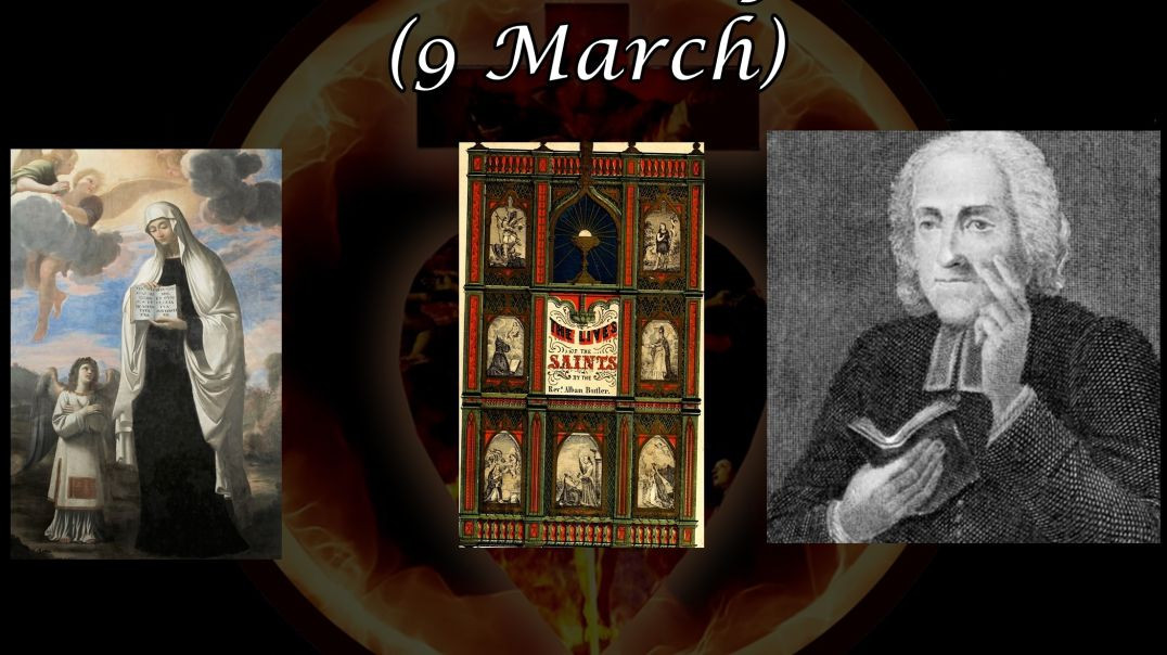 ⁣Saint Frances of Rome (9 March): Butler's Lives of the Saints