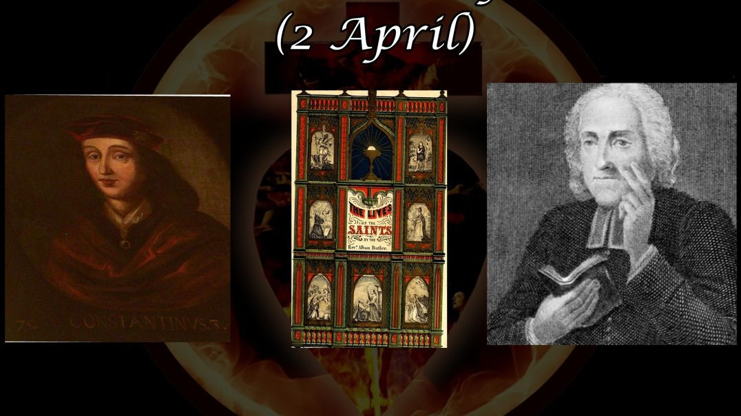 ⁣Saint Constantine of Scotland (2 April): Butler's Lives of the Saints