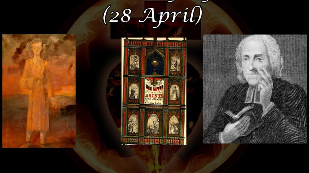 ⁣Saint Pollio of Cybalae (28 April): Butler's Lives of the Saints