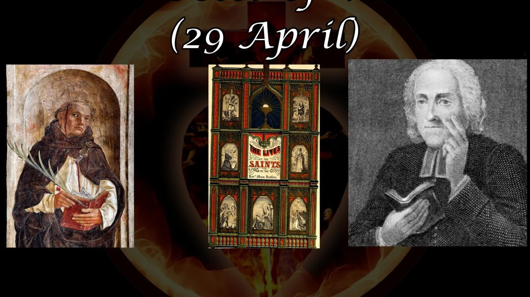 ⁣Saint Peter of Verona (29 April): Butler's Lives of the Saints