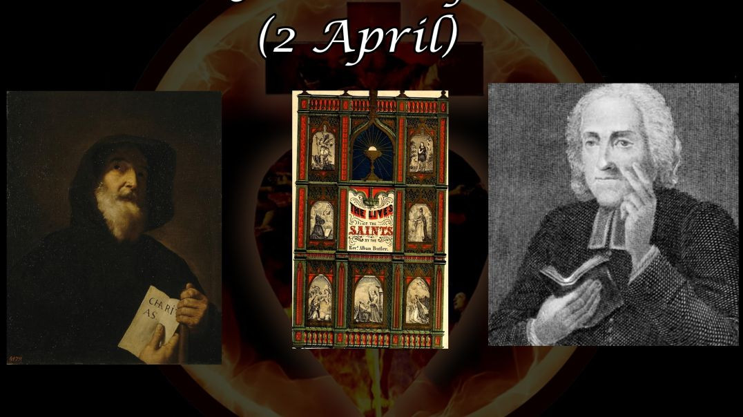 ⁣Saint Francis of Paola (2 April): Butler's Lives of the Saints